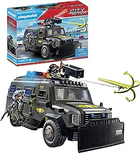 #60.PLAYMOBIL 71144 POJAZD TERENOWY JEDNOSTKI SWAT