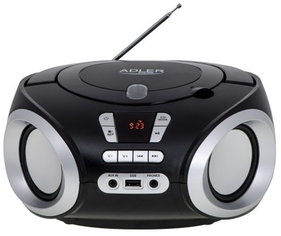 BOOMBOX RADIO PRZENOŚNE ODTWARZACZ CD USB MP3