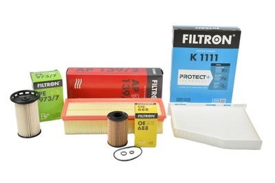 FILTRON SET FILTERS VW PASSAT B7 2.0TDI 170KM  