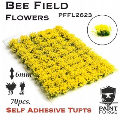 Paint Forge Tuft 6mm Bee Field Flowers