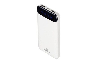 RIVACASE Powerbank 10000 mAh 37Wh 2x USB wyśw. LCD