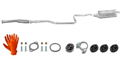 MAZDA 121 1.3 (1998-2000) PIPES + SILENCER END  