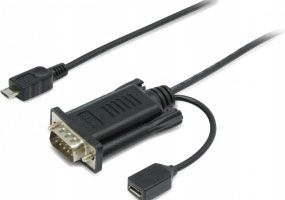 USB Unitek Y-1051 adapter MicroUSB do Serial (DB9)