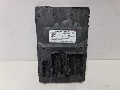 Модуль bcm блок управления бортовой сетью комфорта vw audi 8w0907063f фото №1