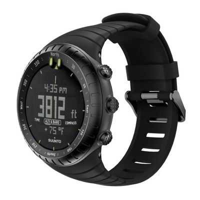 PASEK do Suunto Core Silikonowy Czarny