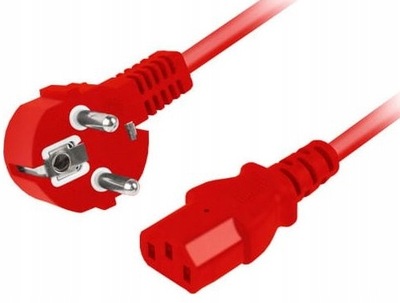 Kabel zasilający ARMAC CEE 7/7-IEC 320 C13 1.8M