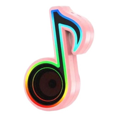 Bezprzewodowy głośnik Bluetooth Mini Music w kolorze różowym