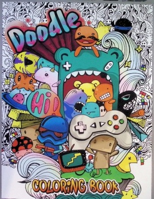 Doodle Coloring Book