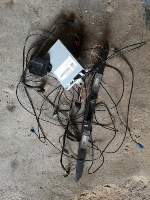 Камера заднего вида набор audi a8 s8 d3 4e0910441 фото №1