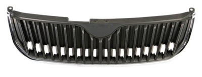 Решётка радиатора решётка радиатора середина перед skoda superb ii 08-13 фото №1