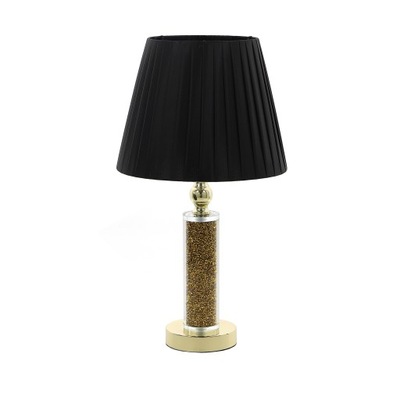 LAMPA LAMPKA STOŁOWA NOCNA GLAMOUR PIRYT H=51cm