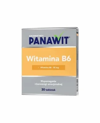 Panawit witamina B6 30 tabletek