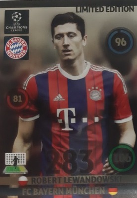 Panini Robert Lewandowski Limited Edition