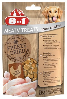 Przysmak 8in1 Dog Freeze Dried Chicken 50 g