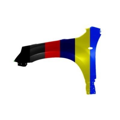 Крила suzuki grand vitara ii 04.05- фото №1