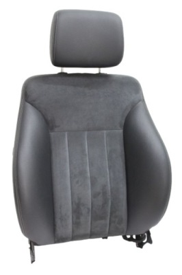 Mercedes ml w164 спинка сиденье lewego alcantara белый nić przed liftem фото №1