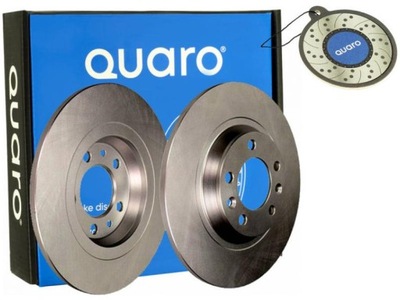 DISCOS PARTE TRASERA QUARO QD7404 + ZAPACH  