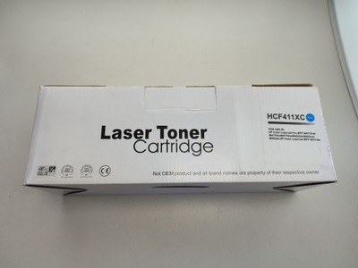 Toner HCF411XC zamiennik HP 410A(CF411A) Niebieski