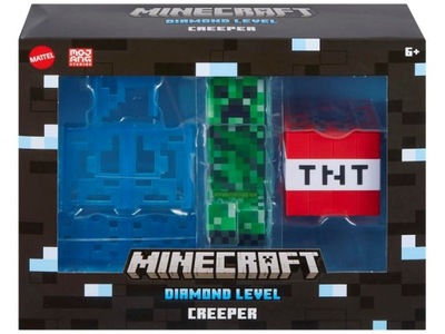 Figurka MATTEL Minecraft Creeper Diamentowy poziom