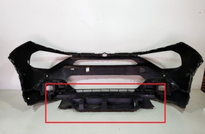 Citroen c4 3 3 20- накладка под бампер перед передний пол 9834979980 фото №1