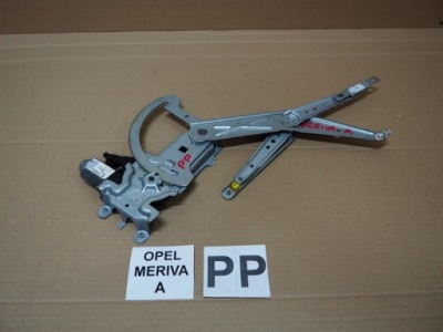 Механізм скло двері правий перед opel meriva a фото №1