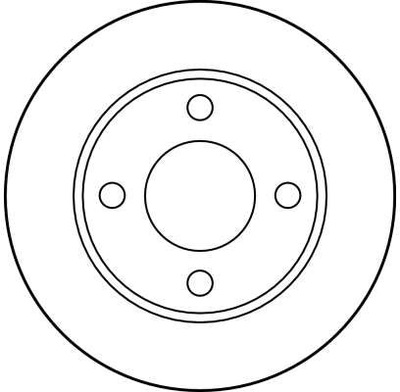 TRW DF1526 ДИСК ТОРМОЗНОЙ