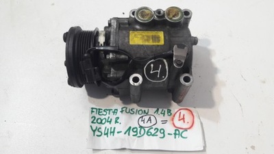 FORD FIESTA FUSION MAZDA BK PUMP COMPRESSOR AIR CONDITIONER YS4H-19D629-AC  