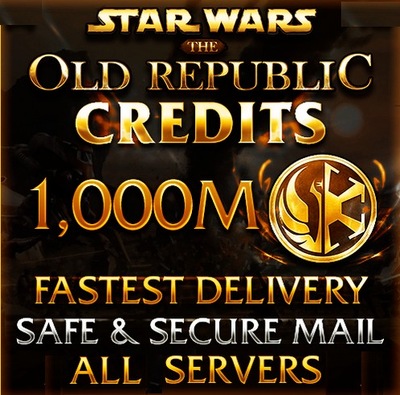 Star Wars The Old Republic SWTOR 1000MLN Credits