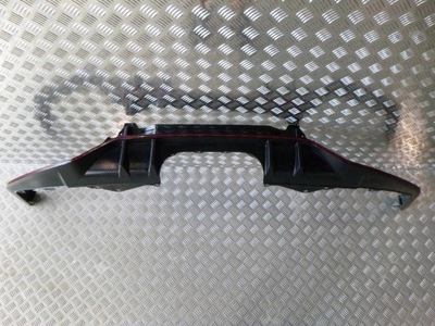 Honda civic x type r накладка спойлер бампер задняя фото №1