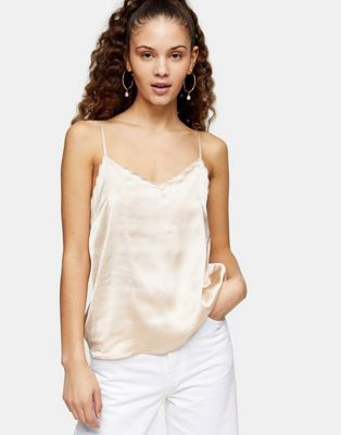 TOPSHOP DAMSKI SATYNOWY TOP KLASYCZNY 36 S 1VAQ