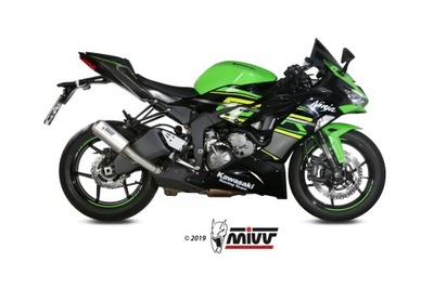 MIVV ESCAPE SLIP-ON KAWASAKI ZX-6 R 636 2019-2020  