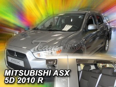 MITSUBISHI ASX 2010-2022R DEFLECTORES DE PUERTA HEKO  