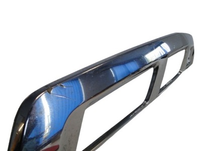 Mercedes gl x166 166 накладка хром бампера перед фото №1