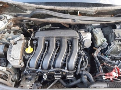 Двигатель бензиновый renault scenic ii 1.6 k4m761 143tyś!!! фото №1