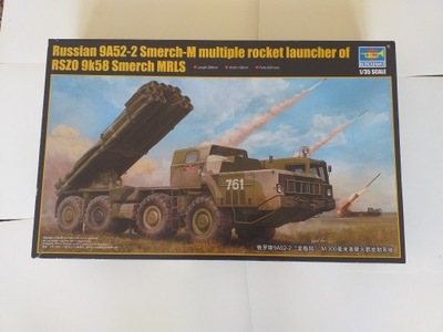 Trumpeter 1/35 01020 Russian 9A52-2 Smerch-M Multiple Rocket Launcher