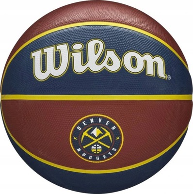 WILSON NBA DENVER NUGGETS 7 PIŁKA DO KOSZYKÓWKI