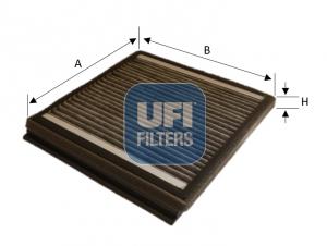 UFI FILTERS 54.235.00 FILTR, VĖDINIMAS PRZESTRZEN 