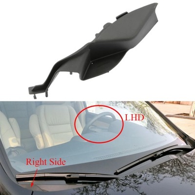 Car Engine Hood Hinge Cover For HONDA CRV CR-V RE 2007-2011 LHD Mode~57657