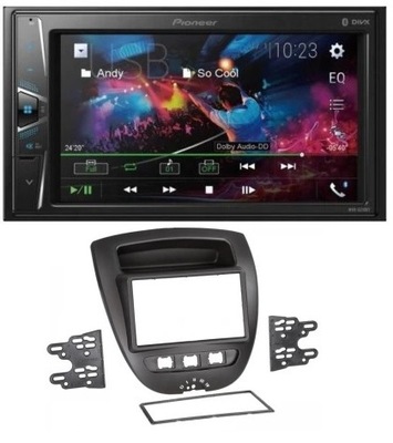 RADIO CITROEN C1 PIONEER DMH-G220BT 2DIN