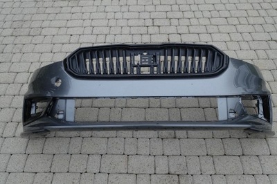 Skoda fabia iv monte carlo бампер передний решётка радиатора lf7c фото №1