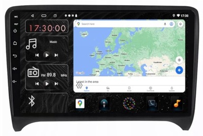 RADIO GPS ANDROID BT AUDI TT 8J 2006-2012 32GB SIM  