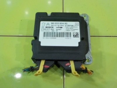 Peugeot 208 i 1.2 b 13r hb 3d модуль датчик подушка безопасности s803380480 0285011402 фото №1