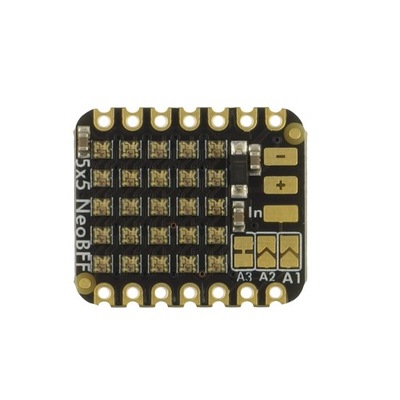 5x5 NeoPixel Grid BFF Add-On - moduł z wyświetlaczem matrycowym LED RGB 5x5
