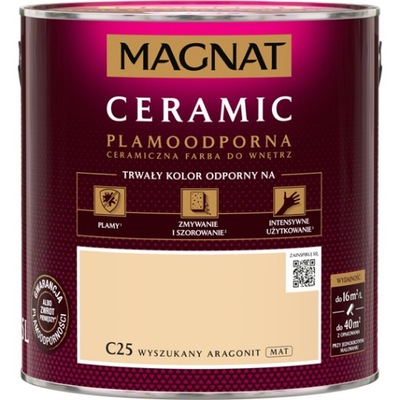 Farba Magnat Ceramic C25 Wyszukany Aragonit 2,5L