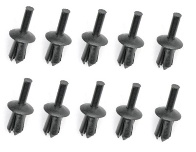 Кліпса штифт 5mm захист підкрилок бампер плита do alfa audi fiat renault vw фото №1