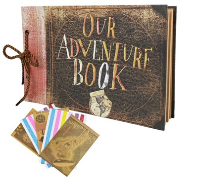 ALBUM NA ZDJĘCIA Our Adventure Book - 80 Stron - WERSJA RETRO