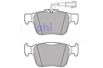 DELPHI PADS BRAKE REAR ALFA ROMEO GIULIA STELVIO MASERATI GHIBLI  