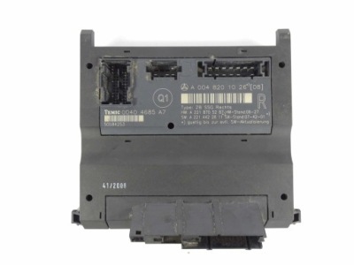 Mercedes s w221 блок управління комфорту сидіння правого фото №1