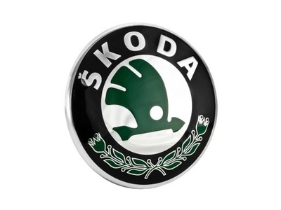 НОВЫЙ ОРИГИНАЛЬНЫЙ ЭМБЛЕМА ЗНАЧЕК TYŁ/PRZÓD SKODA