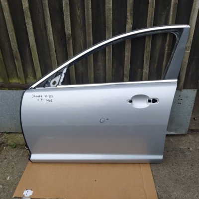 Jaguar xf x250 07- двері лівий перед передні голий фото №1